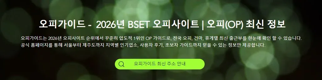 오피사이트 1